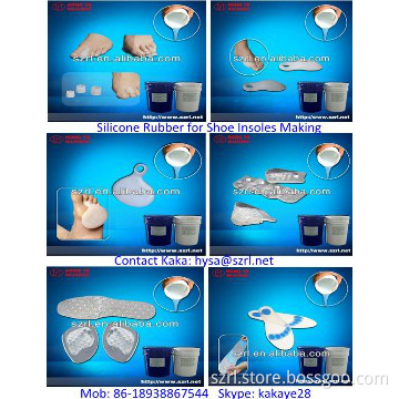RTV-2 Liquid Silicone rubber for shoe insole making